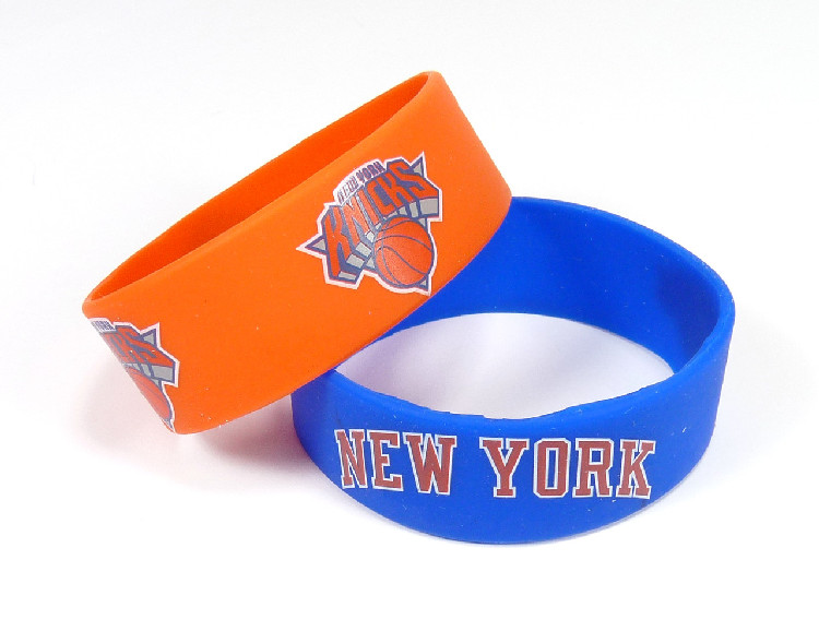 New York Knicks Bracelets - 2 Pack Wide