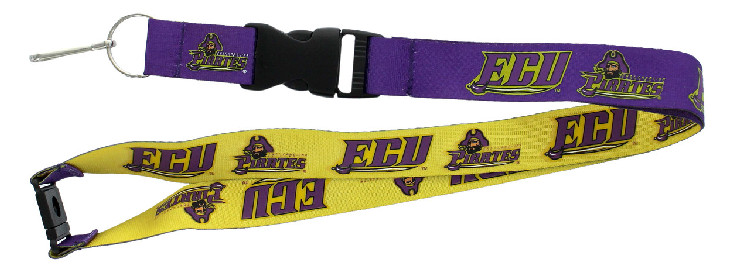 East Carolina Pirates Lanyard - Reversible