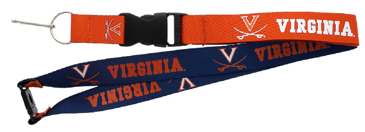 Virginia Cavaliers Lanyard Reversible