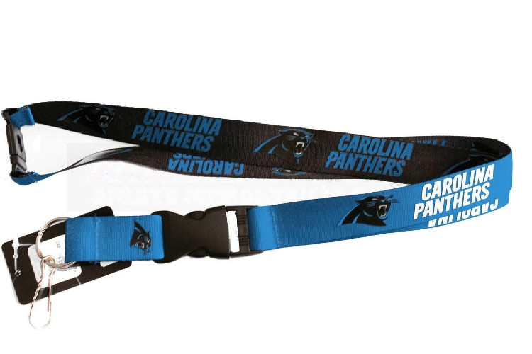 Carolina Panthers Lanyard Reversible