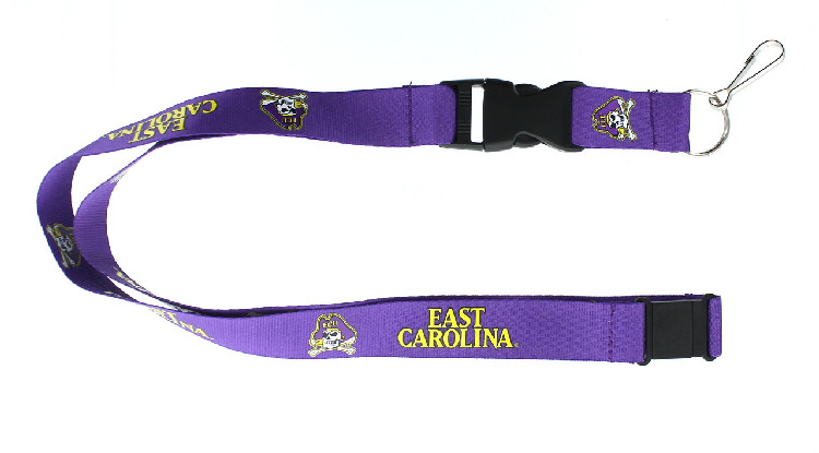 East Carolina Pirates Lanyard - Purple