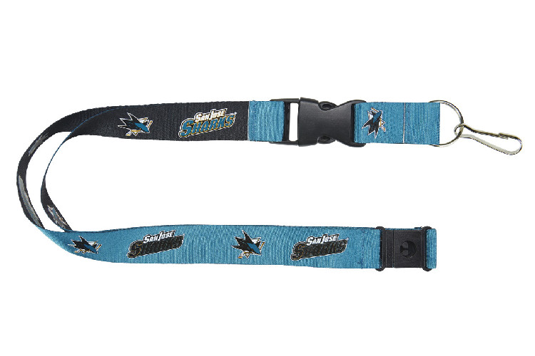 San Jose Sharks Lanyard Reversible