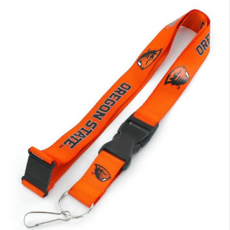 Oregon State Beavers Lanyard Orange