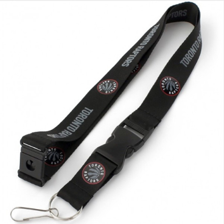 Toronto Raptors Lanyard Black