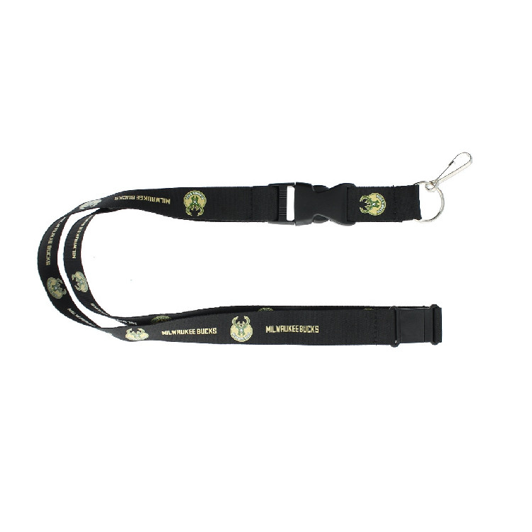 Milwaukee Bucks Lanyard Black