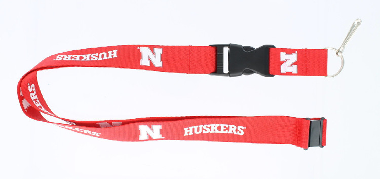 Nebraska Cornhuskers Lanyard Red