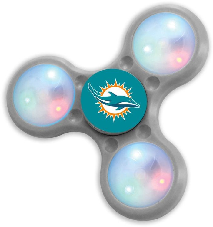 Miami Dolphins Spinners 3 Prong LED Style CO