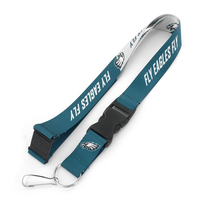 Aminco Philadelphia Eagles Lanyard Breakaway Style Slogan Design -