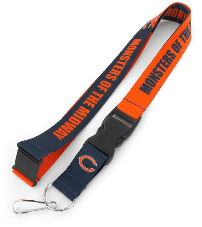 Chicago Bears Lanyard Breakaway Style Slogan Design