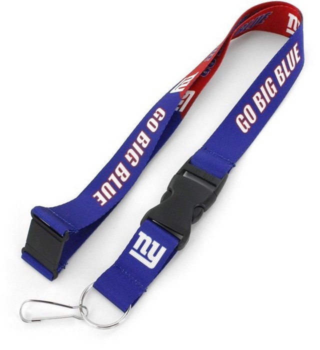 Aminco New York Giants Lanyard Breakaway Style Slogan Design -