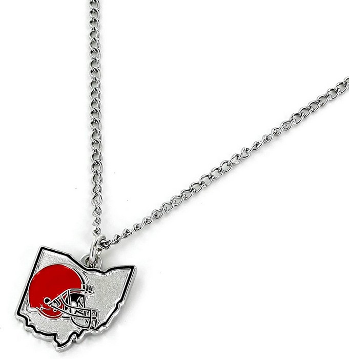 Cleveland Browns Necklace State Design