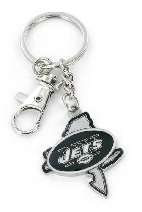 New York Jets Keychain State Design -