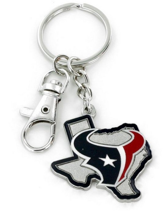 Houston Texans Keychain State Design -