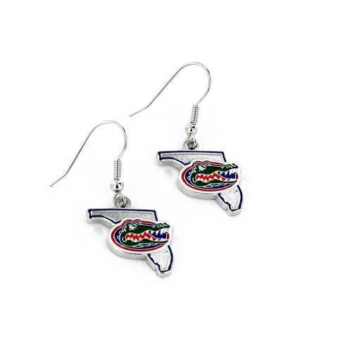 Aminco Florida Gators Earrings State Design