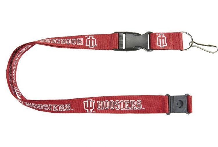 Indiana Hoosiers Lanyard Red