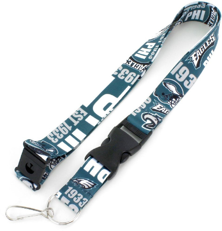 Philadelphia Eagles Lanyard Breakaway Style Dynamic Design