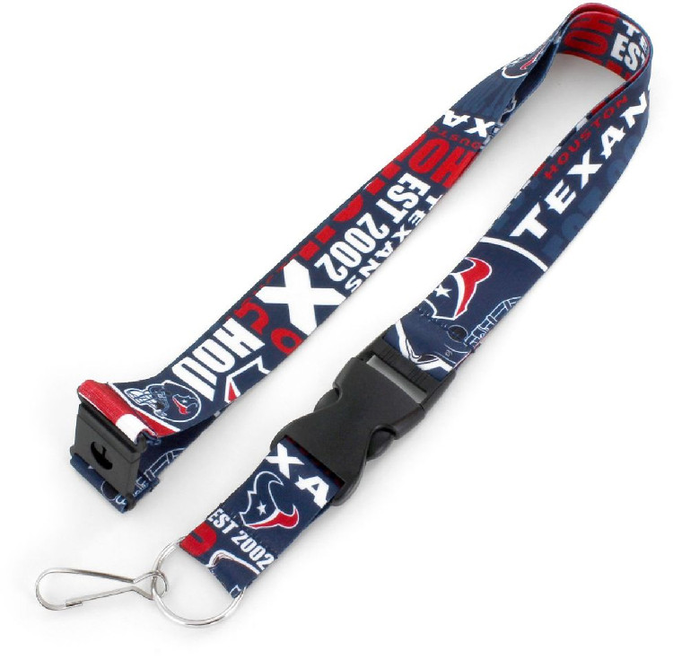 Houston Texans Lanyard Breakaway Style Dynamic Design