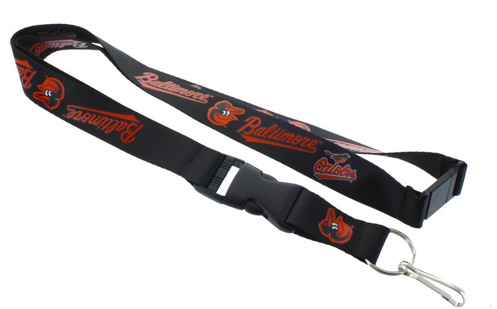 Baltimore Orioles Lanyard Black