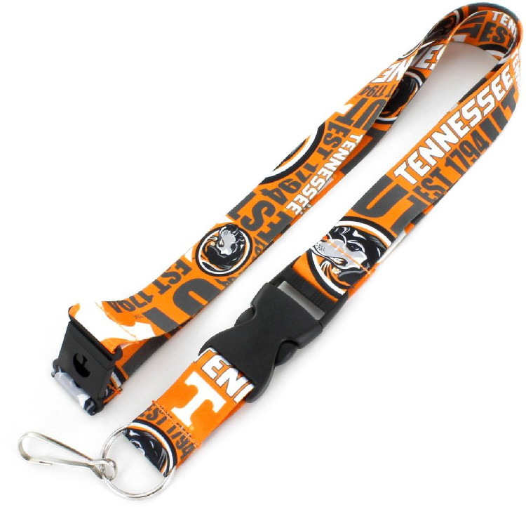 Tennessee Volunteers Lanyard Breakaway Style Dynamic Design