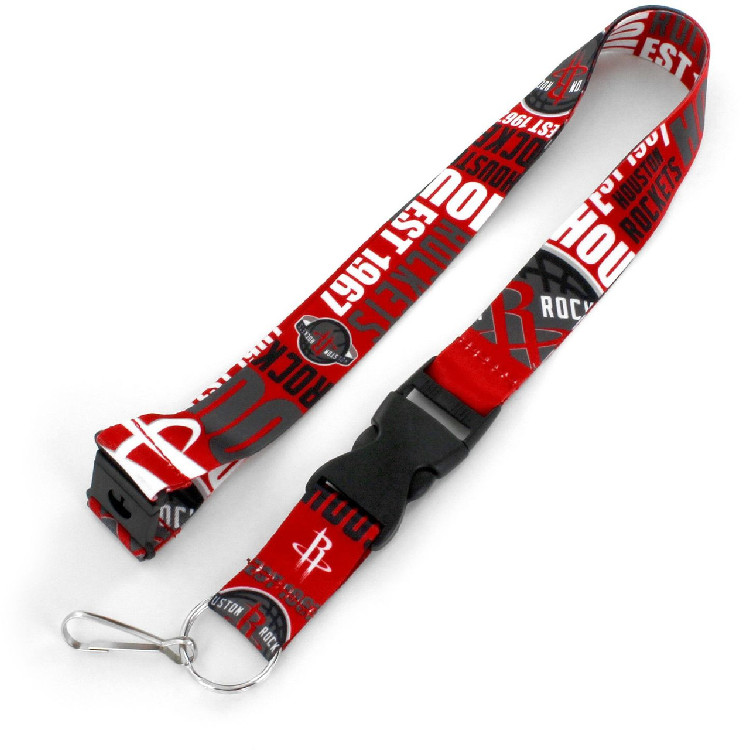 Houston Rockets Lanyard Breakaway Style Dynamic Design