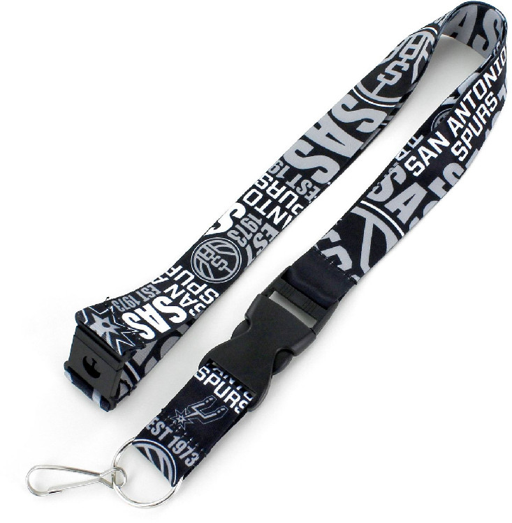 San Antonio Spurs Lanyard Breakaway Style Dynamic Design