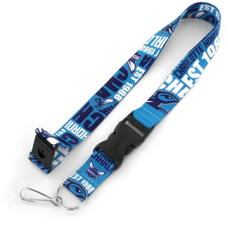 Charlotte Hornets Lanyard Breakaway Style Dynamic Design