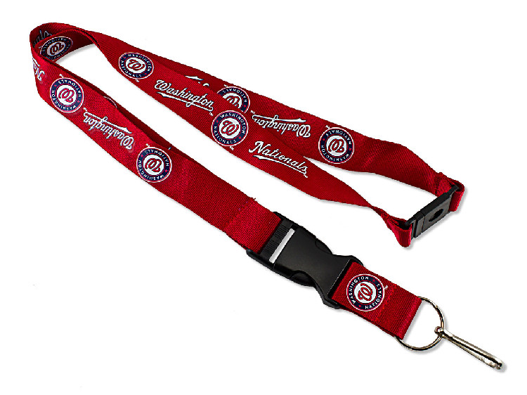 Washington Nationals Lanyard Red