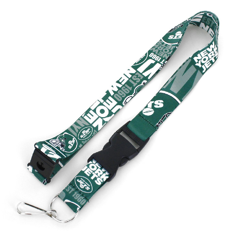 New York Jets Lanyard Breakaway Style Slogan Design