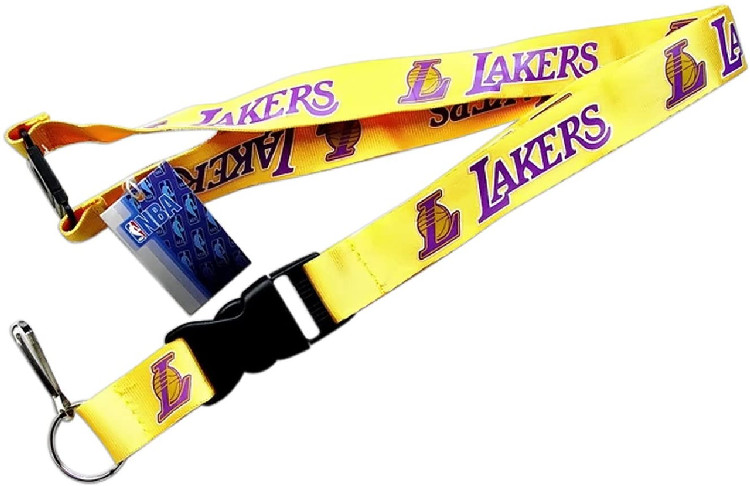 Los Angeles Lakers Lanyard Yellow