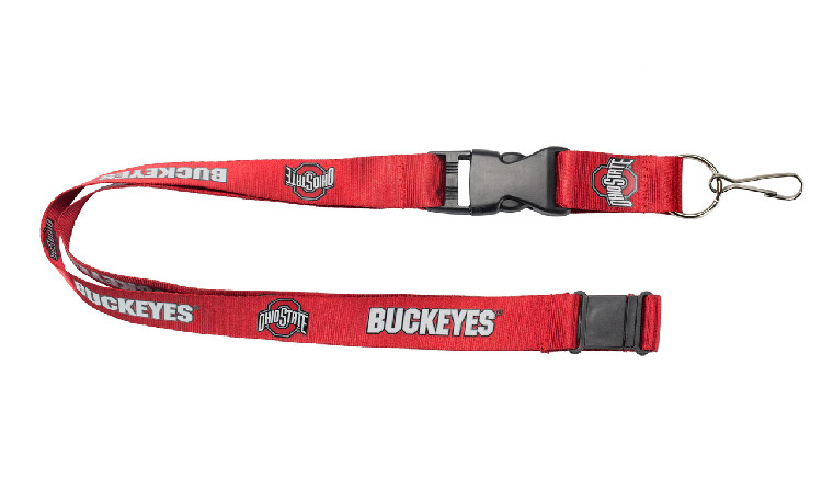 Ohio State Buckeyes Lanyard Red