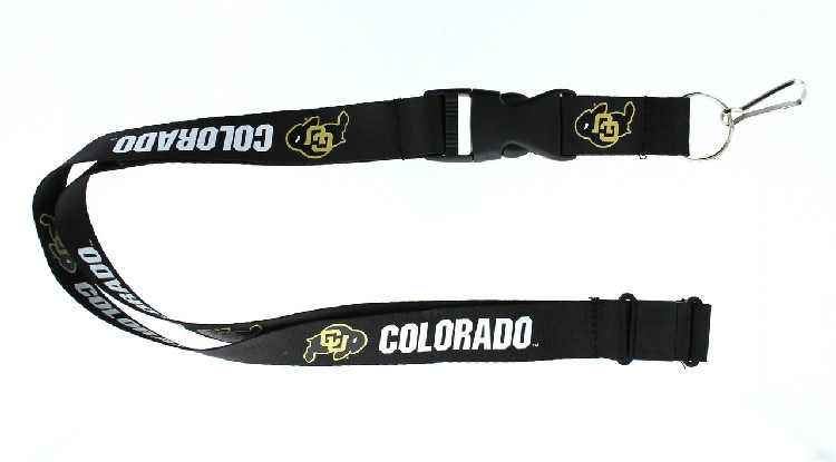 Colorado Buffaloes Lanyard Black