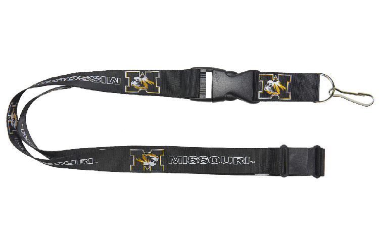 Missouri Tigers Lanyard Black