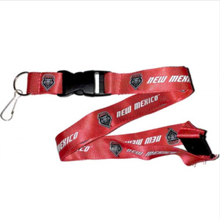 New Mexico Lobos Lanyard - Red