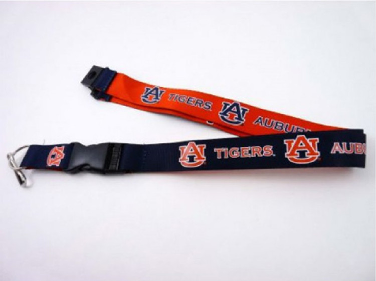 Auburn Tigers Lanyard Reversible