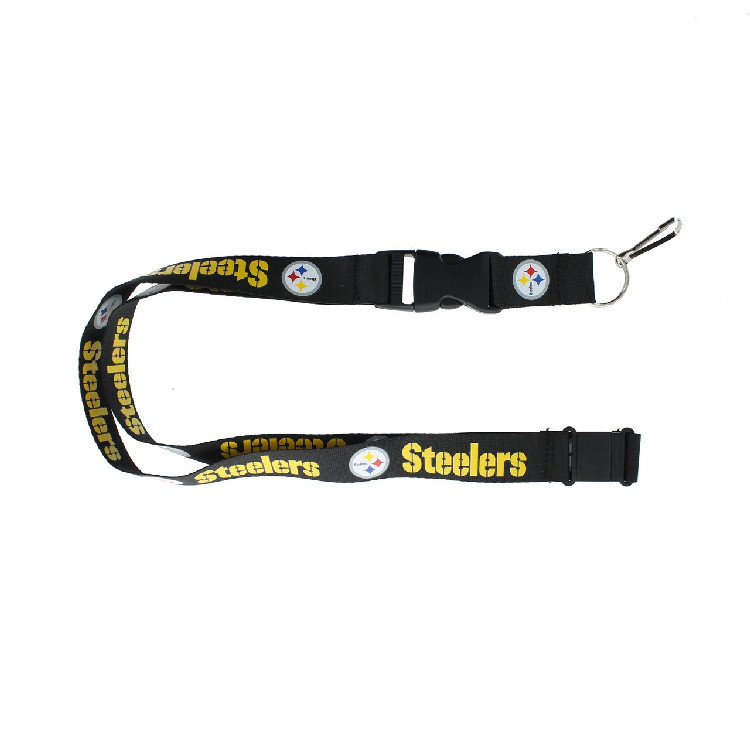 Pittsburgh Steelers Lanyard Black