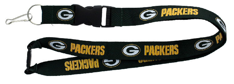 Green Bay Packers Lanyard Green