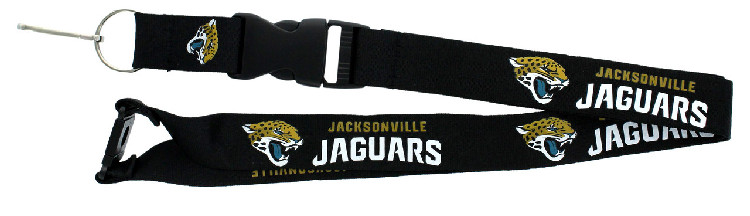 Jacksonville Jaguars Lanyard Black