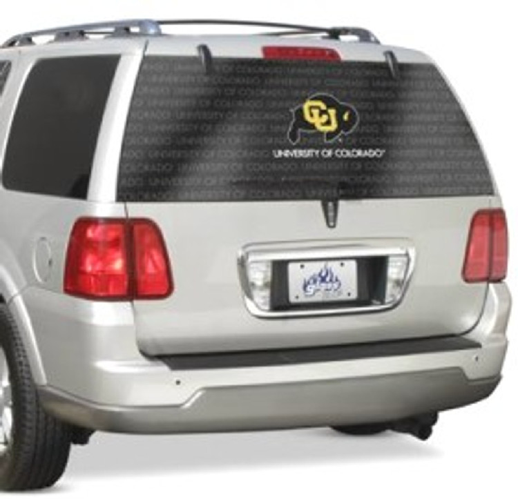 Colorado Buffaloes Rear Window Film