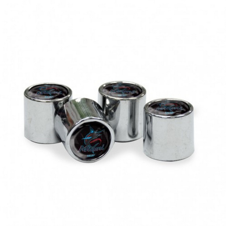 Miami Marlins Valve Stem Caps -