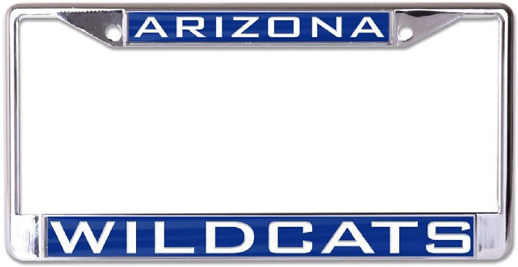 Arizona Wildcats License Plate Frame - Inlaid