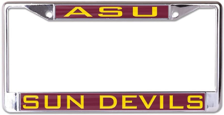 Arizona State Sun Devils License Plate Frame - Inlaid -