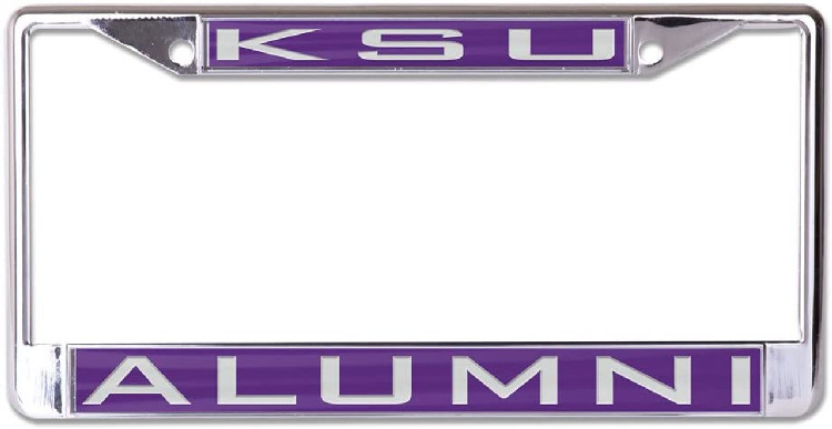 Kansas State Wildcats License Plate Frame - Inlaid - Alumni