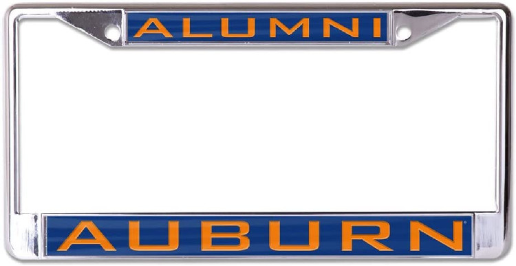 Auburn Tigers License Plate Frame - Inlaid - Alumni