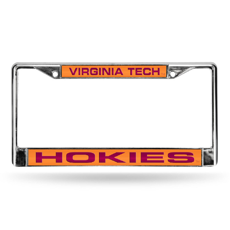 Virginia Tech Hokies Laser Cut License Plate Frame