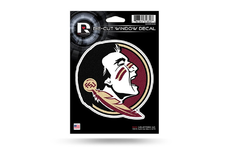 Florida State Seminoles Decal 5x5 Die Cut Bling