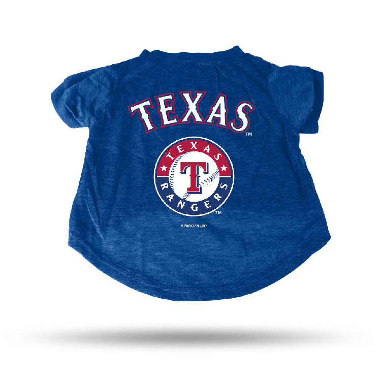 Texas Rangers Pet Tee Shirt Size M