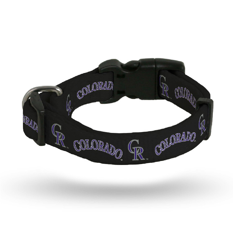 Colorado Rockies Pet Collar Size L