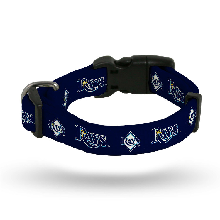 Tampa Bay Rays Pet Collar Size L