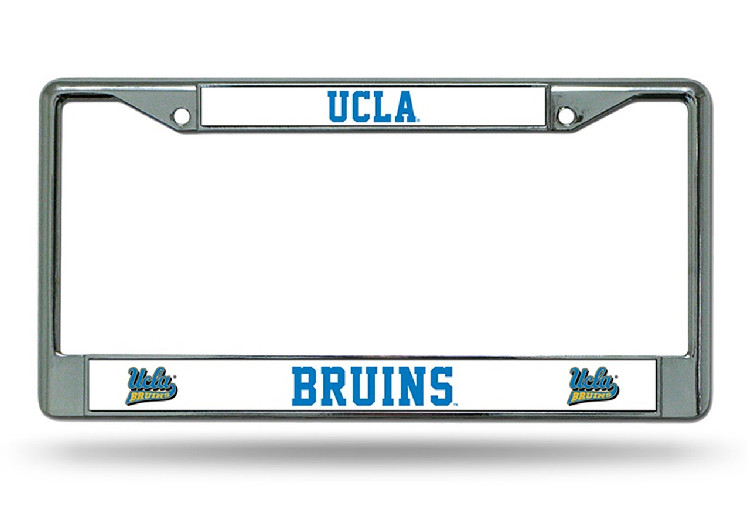 UCLA Bruins License Plate Frame Chrome