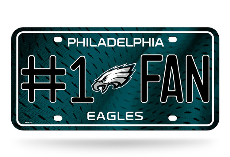 Philadelphia Eagles License Plate #1 Fan